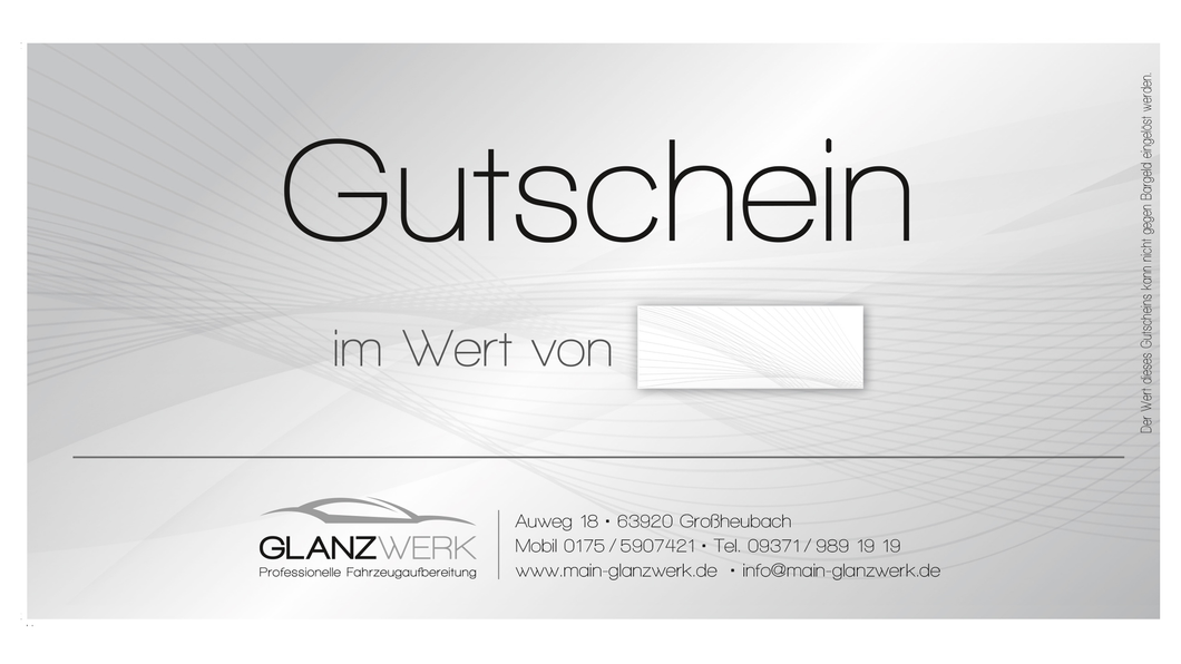 Gutschein - Digitale Version